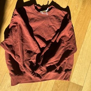 H&M Burnt Orange Crewneck